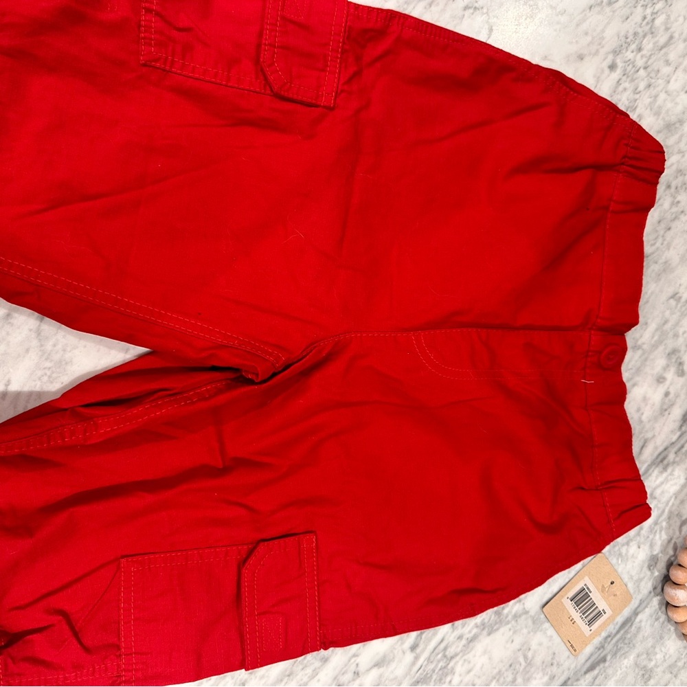 Red Cargo Pants